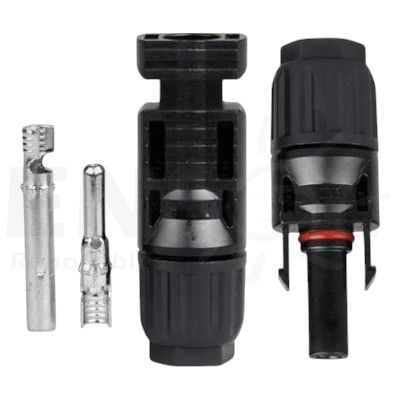 Pareja Conectores Compatibles con Multicontact MC4 6mm Macho/Hembra
