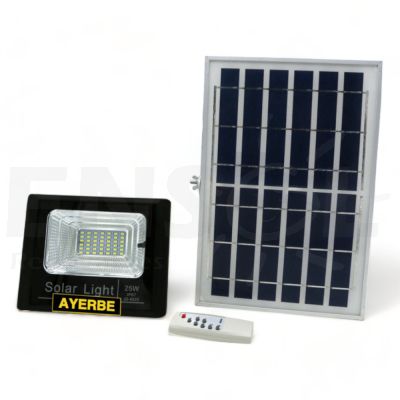 25W Ayerbe Professional Solar LED Floodlight