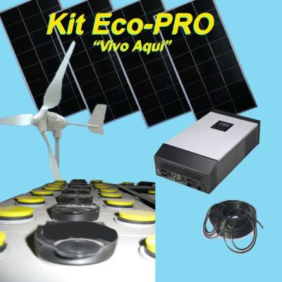 Kit Solar Eco-PRO "Vivo Aqui" 7kW dia