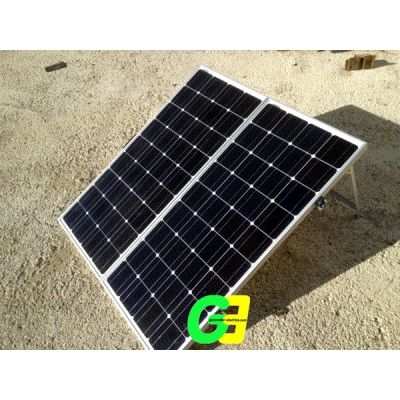 100w Foldable Solar Panel with charge controllerand accesories