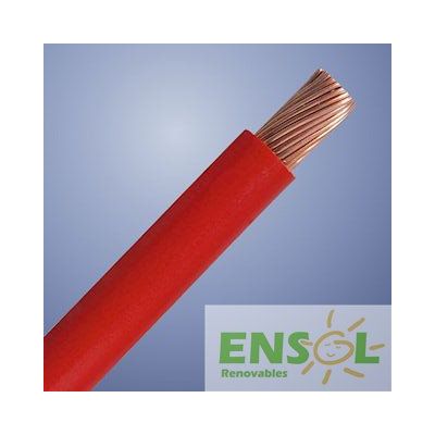 Red 10mm2 special DC cable (mtr)