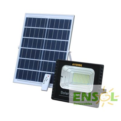 Kit Foco Solar 25W con mando