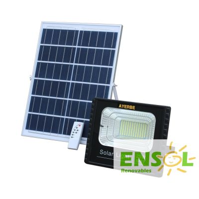 25W Solar floodlight with motion sensor and remote control