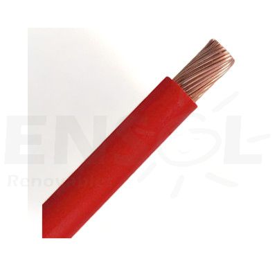 Cable especial 1x6mm ROJO (metro)