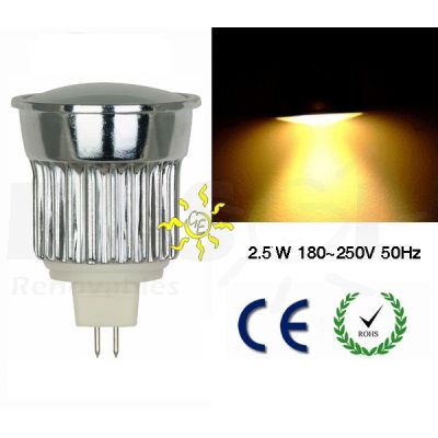 Ico-GE LED 2.5W MR16 Blanco Cálido