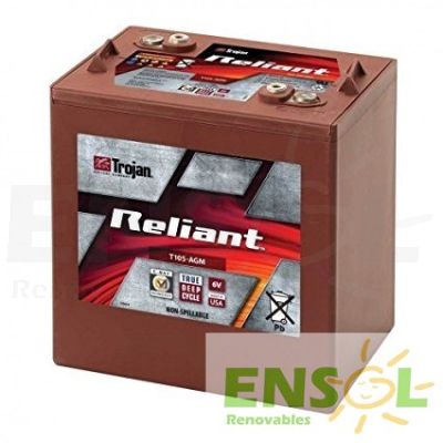 Bateria Trojan Reliant T105-AGM - 250A 6V