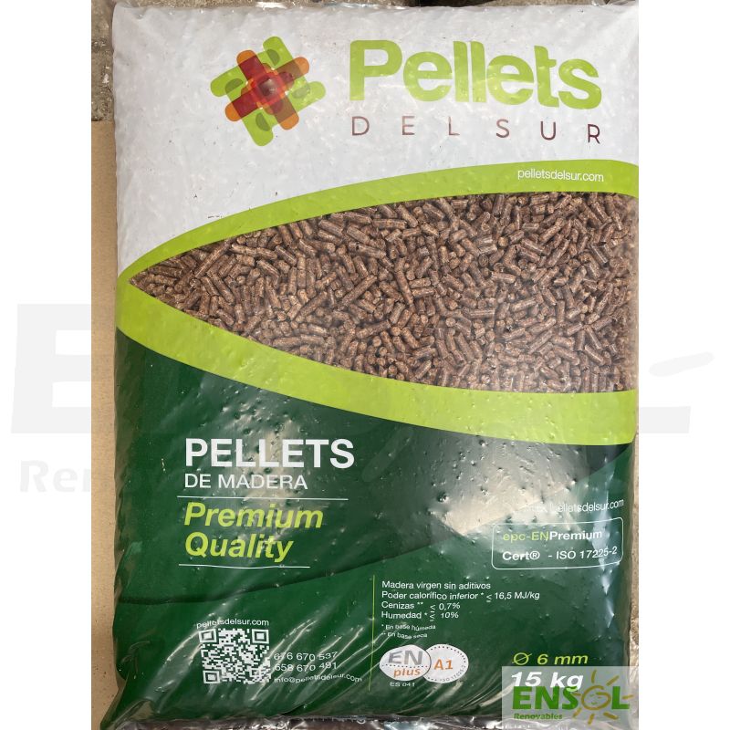 Wood Pellets Woodflame Premium | 15kg Bag | Beattys, Loughrea, Co. Galway