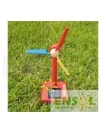Wooden Solar Windturbine