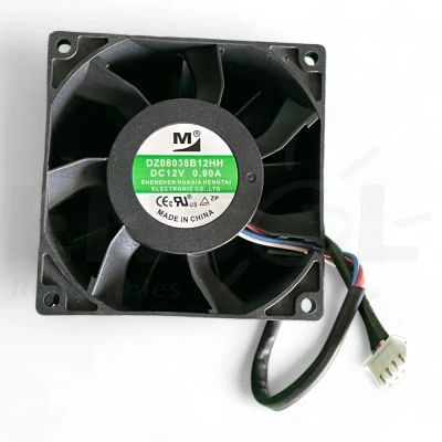 Ventilador Voltronic Axpert conector 4 pines/3 cables 38mm alto