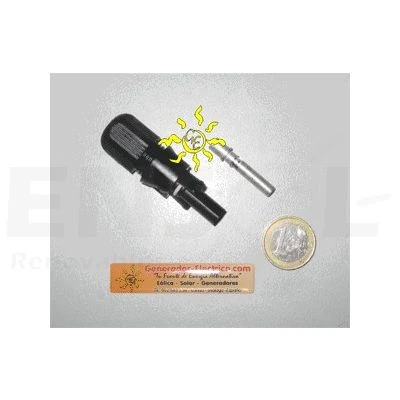 Multicontact MC4 Compatible 6mm Male Connector for solar