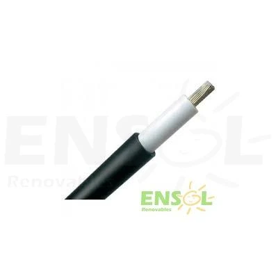 Cable Solar PV Protección UV 6mm NEGRO (metro)
