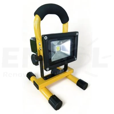 Ayerbe 10W Rechargable Cordless Lithium LED Floodlight