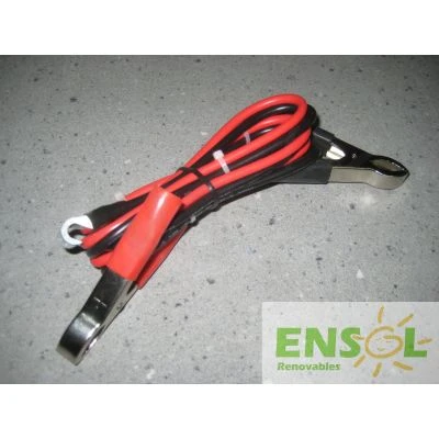 Pareja cables DC 6mm2 bicolor