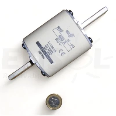 NH01 high current draw 400A gG Fuse