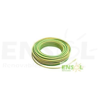 Cable 1x16mm2 tierra Bicolor