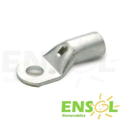 35mm Tinplated copper T Lug connector with  10mmØ drill