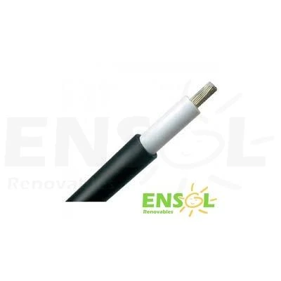 Cable Solar PV Protección UV 4mm NEGRO (metro)