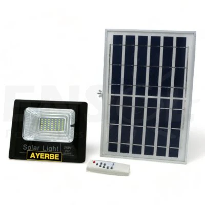 25W Ayerbe Professional Solar LED Floodlight