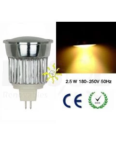 Ico-GE LED 2.5W MR16 Blanco Cálido