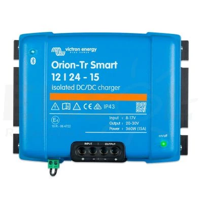 Victron Orion Tr SMART 12/24-15A (360W) power converter 12>24v