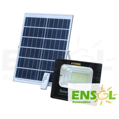 60W Solar floodlight with motion sensor and remote control