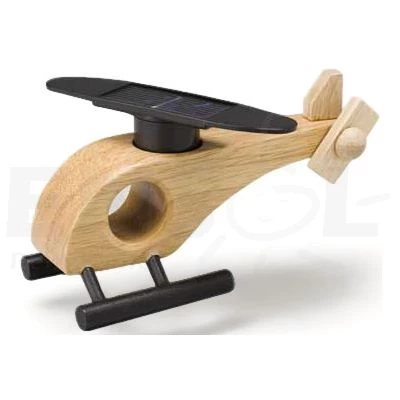 Helicoptero Solar de Madera