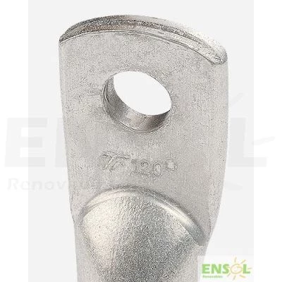 120mm 16mm Tinplated copper T Lug connector with 10mmØ drill