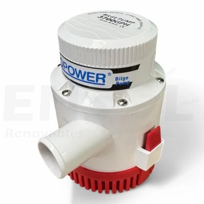 Bomba de Achique Flopower 3700: 14000L/h -12V-