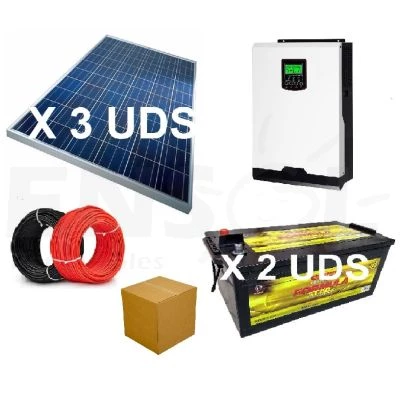 Kit Solar Montejaque con 855W solar