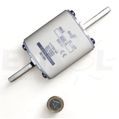 NH01 high current draw 400A gG Fuse